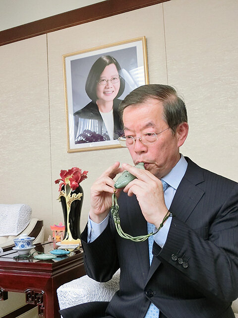 謝 長廷 台北駐日経済文化代表處 代表