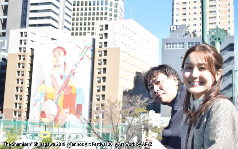 初回はアートテラー・とに～さんと笹井千織さんが「アートの島」天王洲をぶらァ～ト！