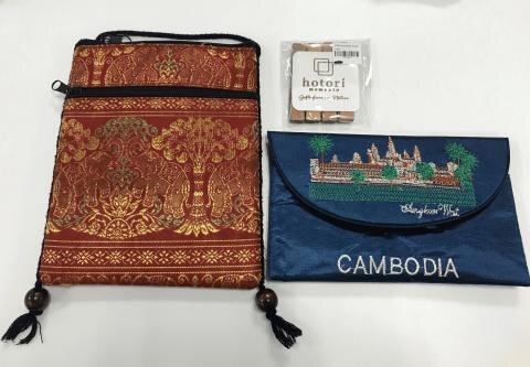 カンボジアのお土産3点