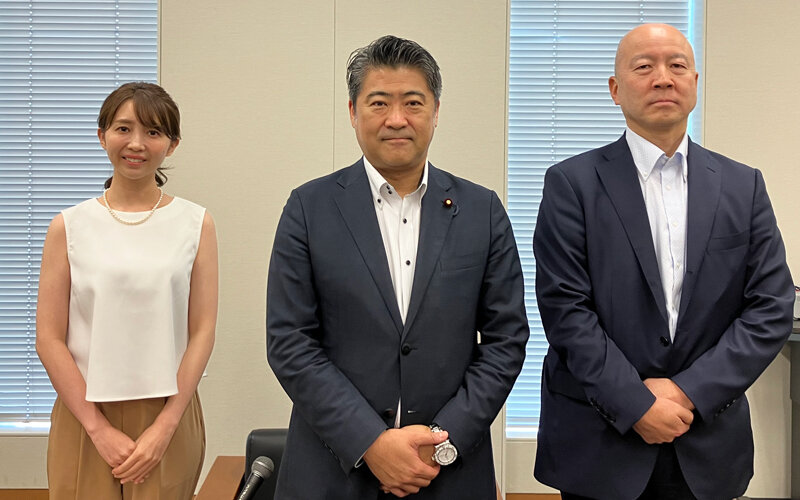 木原誠二官房副長官と対談