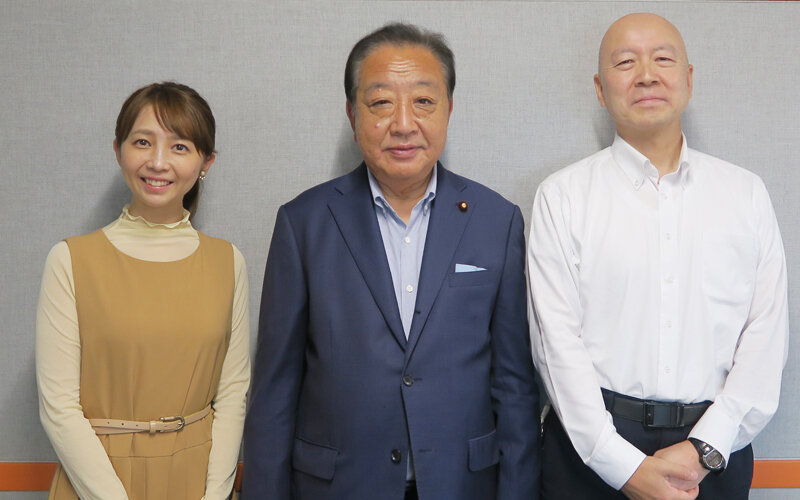 立憲民主党・野田佳彦元首相インタビュー、吉野直也のAngle