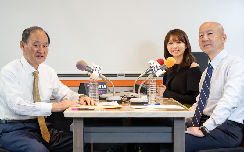 菅義偉前内閣総理大臣インタビュー、吉野直也のAngle