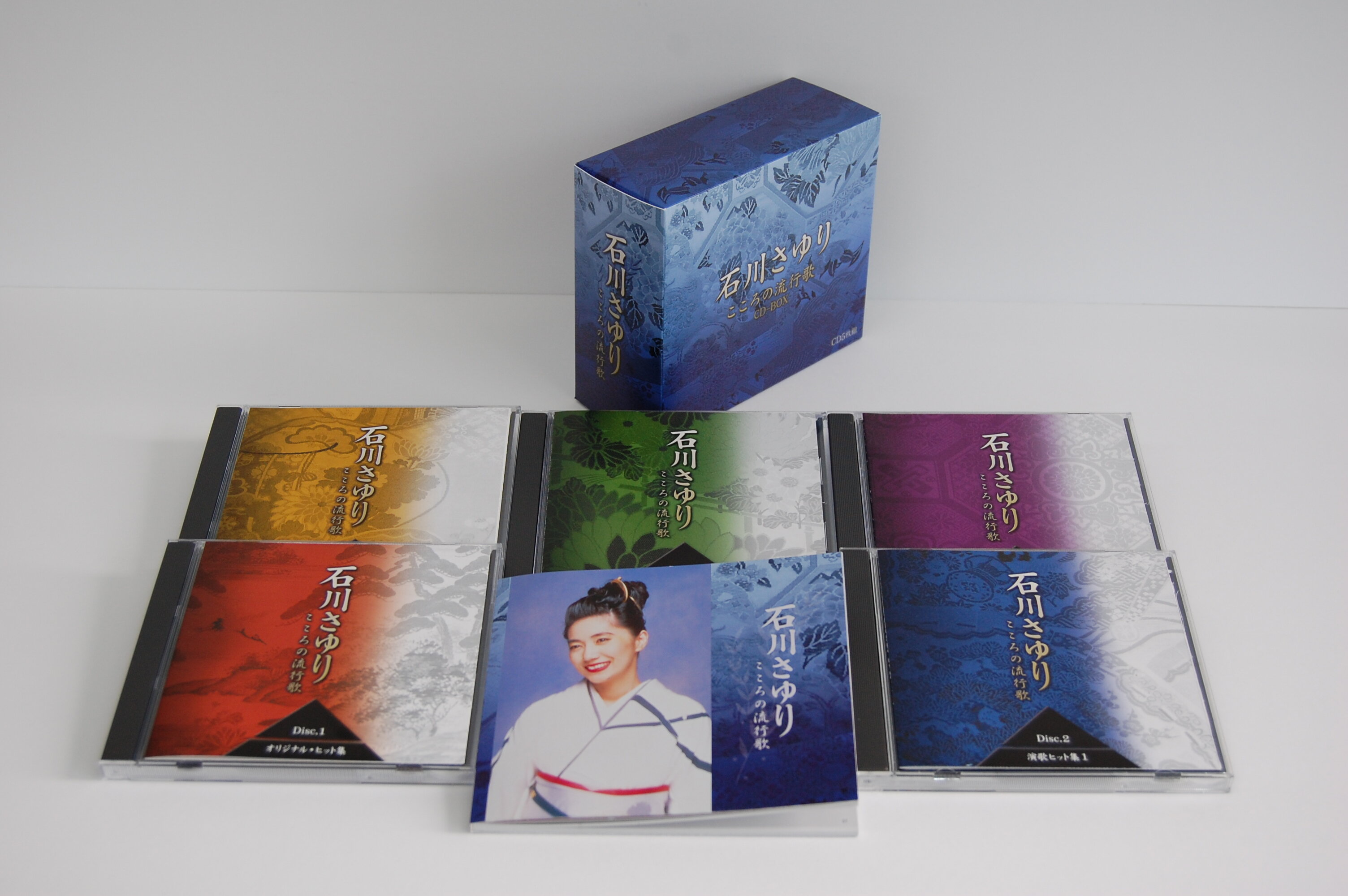 第2弾は「 石川さゆり ～こころの流行歌～ 」 CD-BOX(5枚組)！｜音の
